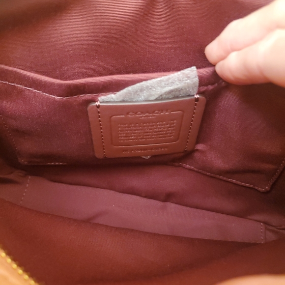 Coach Jes Crossbody Linear Quilting Leather - Picture 6 of 11